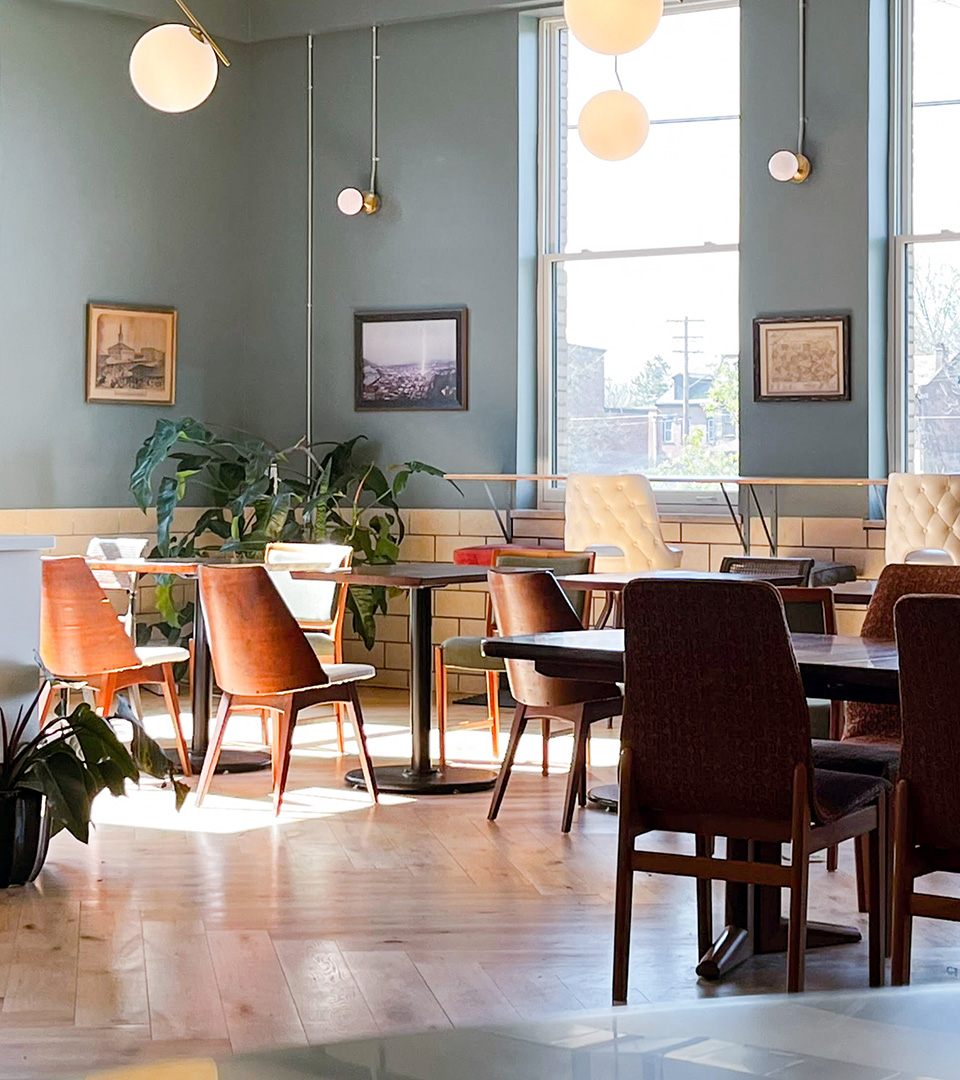 Coworking offices Pittsburgh North Side - Fulton Commons Manchester with private offices, shared workspace, and natural light