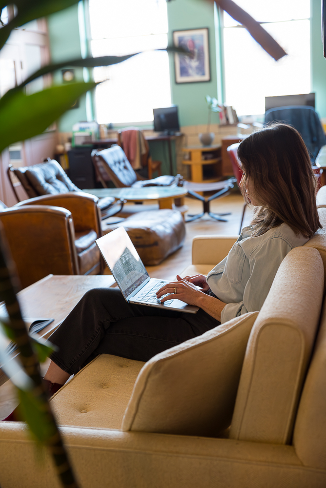 Open coworking space at Fulton Commons Pittsburgh